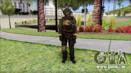 Roach Anderson in Dark Suit from MW2 pour GTA San Andreas