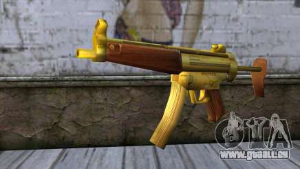 MP5 Gold from CSO NST für GTA San Andreas