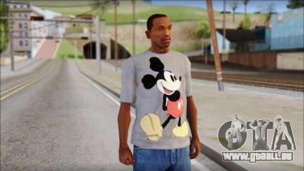 Mickey Mouse T-Shirt für GTA San Andreas