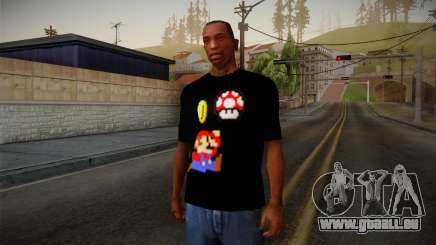 Mario Bros T-Shirt für GTA San Andreas