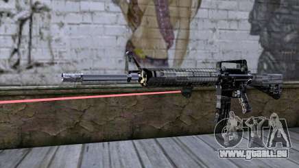 M4A1 avec visée laser pour GTA San Andreas