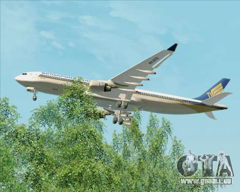 Airbus A330-300 Singapore Airlines pour GTA San Andreas