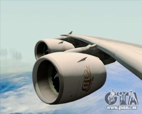 Airbus A380-841 Emirates pour GTA San Andreas
