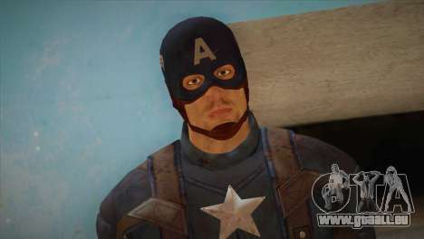 Captain America v1 für GTA San Andreas