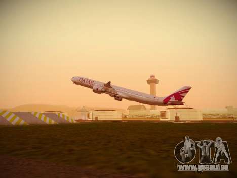 Airbus A340-600 Qatar Airways pour GTA San Andreas