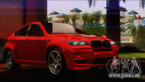 BMW X6M Lumma pour GTA San Andreas