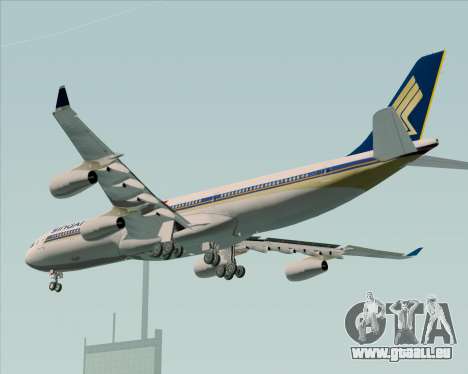 Airbus A340-313 Singapore Airlines für GTA San Andreas