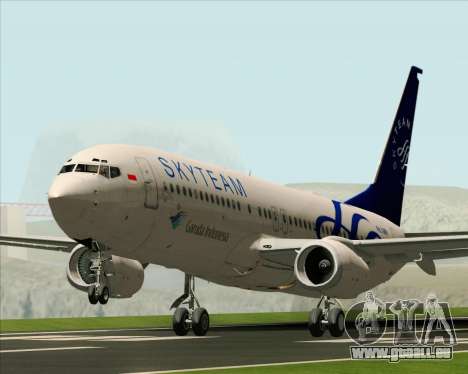 Boeing 737-86N Garuda Indonesia für GTA San Andreas