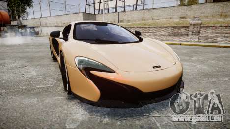 McLaren 650S Spider 2014 [EPM] Pirelli v2 pour GTA 4