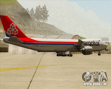 Boeing 747-8 Cargo Cargolux pour GTA San Andreas