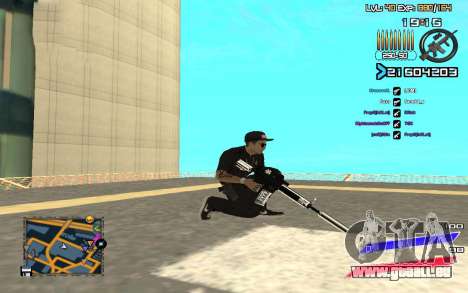 C-HUD by Radion edited SampHack pour GTA San Andreas