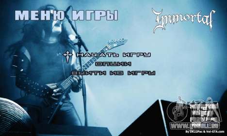 Metal Menu - Immortal (Live) für GTA San Andreas