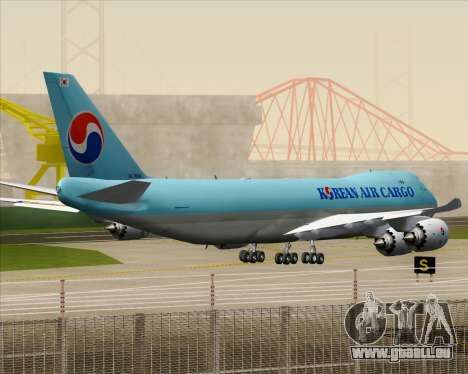 Boeing 747-8 Cargo Korean Air Cargo pour GTA San Andreas