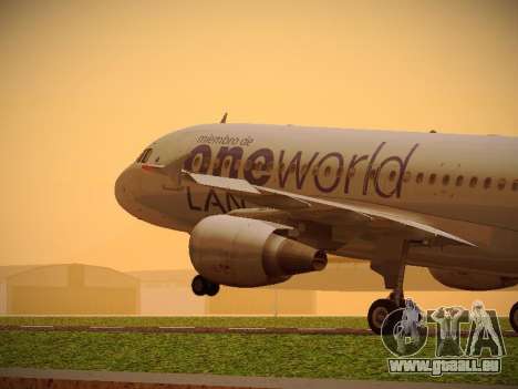 Airbus A320-214 LAN Oneworld für GTA San Andreas