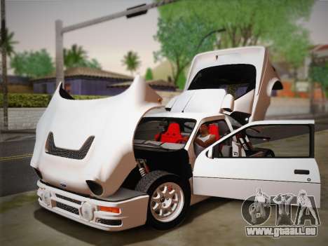 Ford RS200 Evolution 1985 pour GTA San Andreas