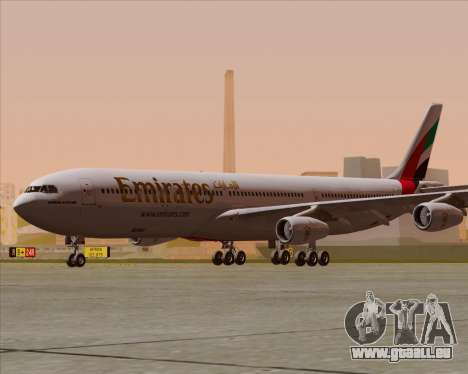 Airbus A340-313 Emirates pour GTA San Andreas