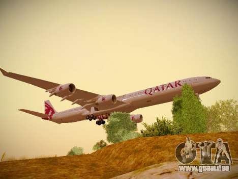 Airbus A340-600 Qatar Airways pour GTA San Andreas