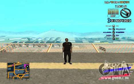 C-HUD by Radion edited SampHack pour GTA San Andreas