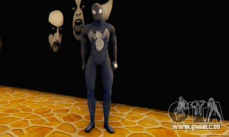 Skin The Amazing Spider Man 2 - DLC Black Suit pour GTA San Andreas