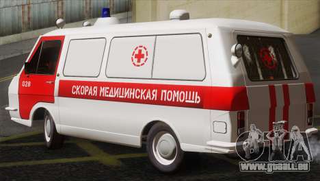 RAF 22031 Lettonie - Ambulance pour GTA San Andreas