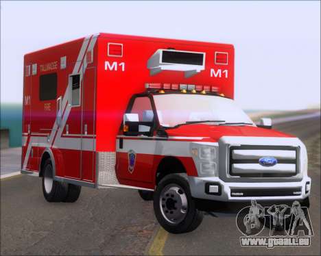 Ford F-350 Super Duty TFD Medic 1 pour GTA San Andreas