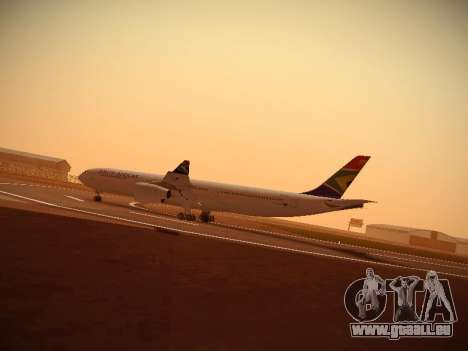 Airbus A340-300 South African Airways pour GTA San Andreas