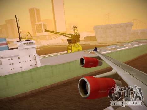 Airbus A340-300 Scandinavian Airlines pour GTA San Andreas