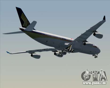 Airbus A340-313 Singapore Airlines pour GTA San Andreas