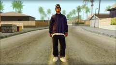 Eazy-E Blue Skin v1 für GTA San Andreas