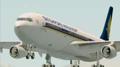 Airbus A340-313 Singapore Airlines für GTA San Andreas