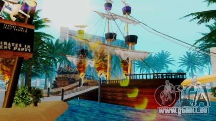 Neue Piratenschiff in Las Venturas für GTA San Andreas