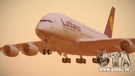 Airbus A380-800 Lufthansa für GTA San Andreas