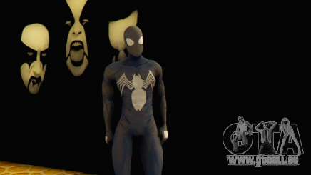 Skin The Amazing Spider Man 2 - DLC Black Suit für GTA San Andreas