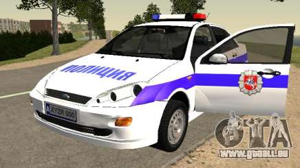 Ford Focus Police de la région de Nijni Novgorod pour GTA San Andreas