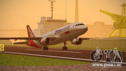 Airbus A320-214 TAM Oneworld für GTA San Andreas