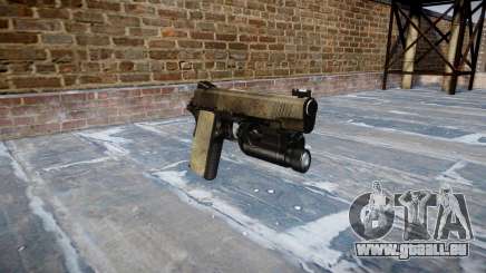 Gun Kimber 1911 Ein-Armee-fans das Leder AU für GTA 4