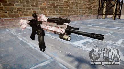 Fusil automatique Colt M4A1 cerise blososm pour GTA 4