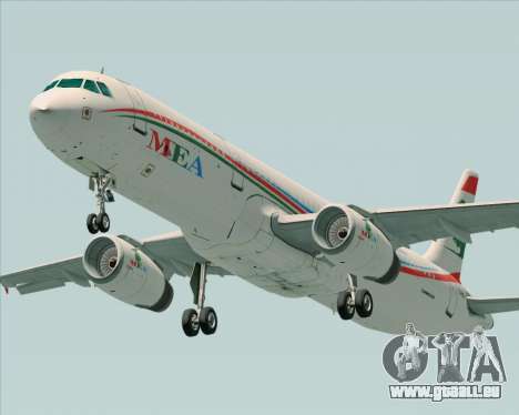 Airbus A321-200 Middle East Airlines (MEA) für GTA San Andreas