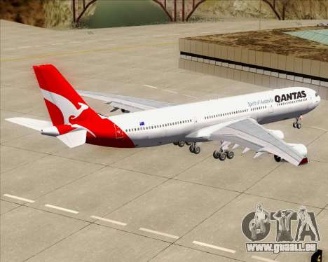 Airbus A340-300 Qantas pour GTA San Andreas