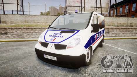 Renault Trafic Police Nationale pour GTA 4