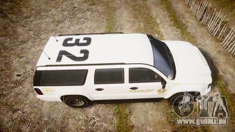 GTA V Declasse Granger LSS White [ELS] Slicktop pour GTA 4