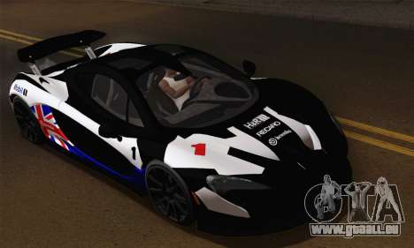 McLaren P1 Black Revel für GTA San Andreas