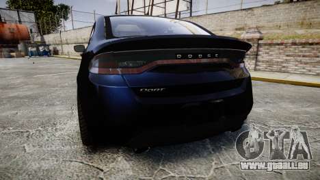 Dodge Dart 2013 Undercover [ELS] für GTA 4