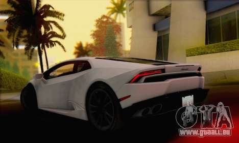 Lamborghini Huracan 2014 für GTA San Andreas