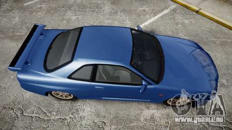 Nissan Skyline R-34 V-spec für GTA 4