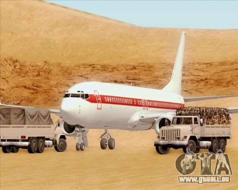 Boeing 737-800 EG&G - Janet pour GTA San Andreas