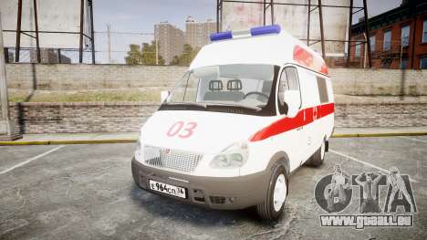 GAZ-32214 Ambulance pour GTA 4