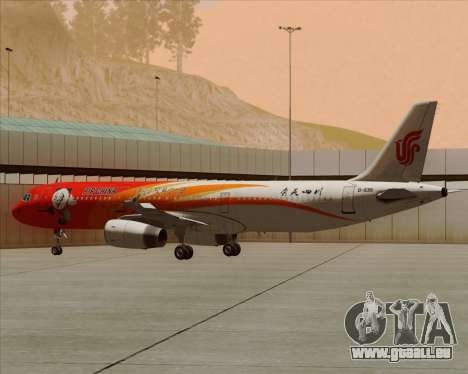 Airbus A321-200 Air China (Beautiful Sichuan) für GTA San Andreas