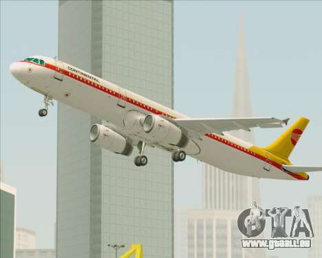 Airbus A321-200 Continental Airlines pour GTA San Andreas
