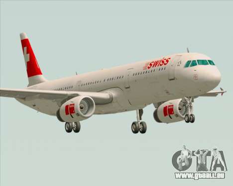 Airbus A321-200 Swiss International Air Lines für GTA San Andreas
